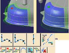 CATIA V5多軸引導加工&多軸沿曲線加工